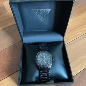 NWT Guess Women’s Watch With Swarovski Crystal